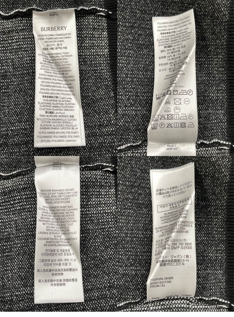 Burberry 버버리 EKD 코튼 블렌드 가디건 레플리카 16번 이미지 - 의류 | 세미샵 레플리카 사이트