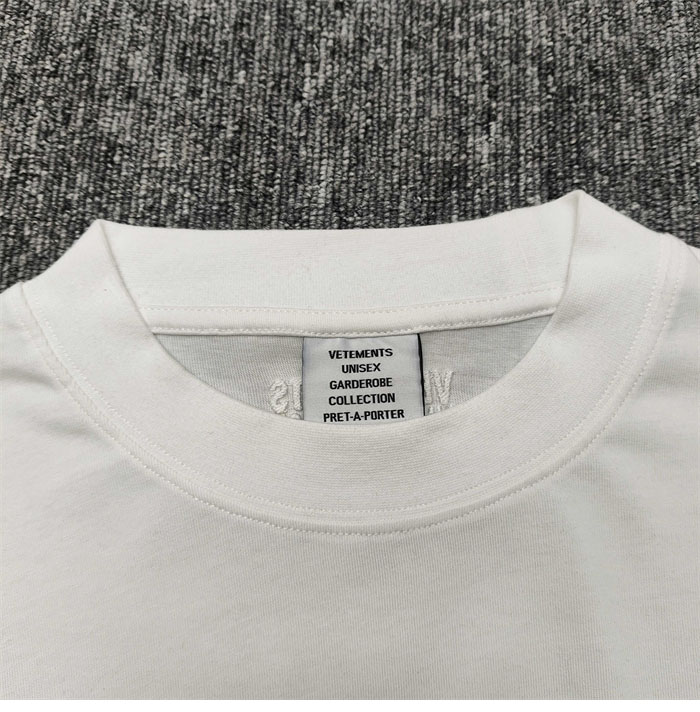 Vetements 베트멍 에펠탑 프린팅 오버사이즈 반팔 티셔츠 레플리카 8번 이미지 - 의류 | 세미샵 레플리카 사이트