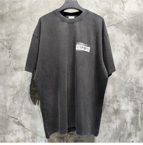 Vetements 베트멍 헬로 마이 네임 이즈 베트멍 반팔 티셔츠 레플리카 2번 이미지 - 의류 | 세미샵 레플리카 사이트