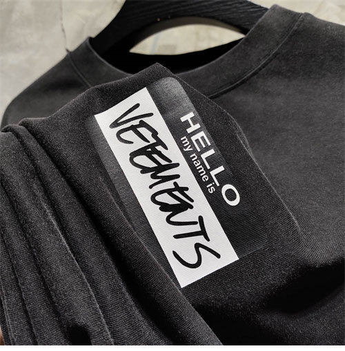 Vetements 베트멍 헬로 마이 네임 이즈 베트멍 반팔 티셔츠 레플리카 5번 이미지 - 의류 | 세미샵 레플리카 사이트