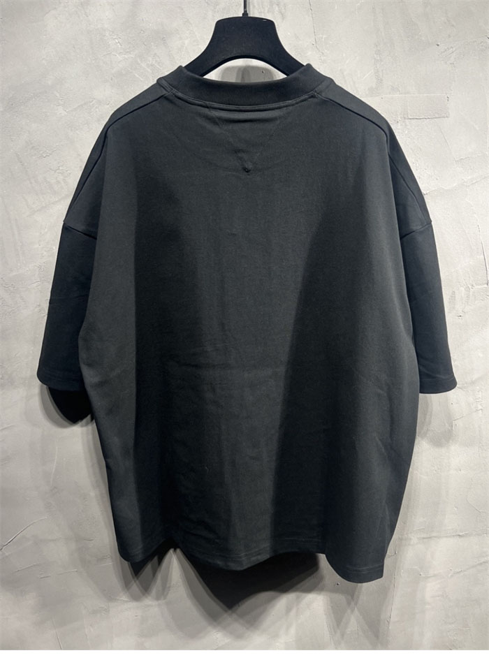 Bottega Veneta 보테가베네타 깅엄 포켓 소프트 코튼 반팔 티셔츠 레플리카 5번 이미지 - 의류 | 세미샵 레플리카 사이트