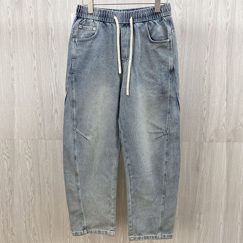 Bottega Veneta 보테가베네타 밴딩 와이드 데님 진 레플리카 1번 이미지 - 의류 | 세미샵 레플리카 사이트