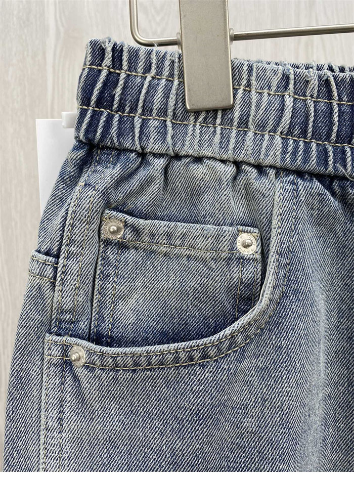 Bottega Veneta 보테가베네타 밴딩 와이드 데님 진 레플리카 9번 이미지 - 의류 | 세미샵 레플리카 사이트