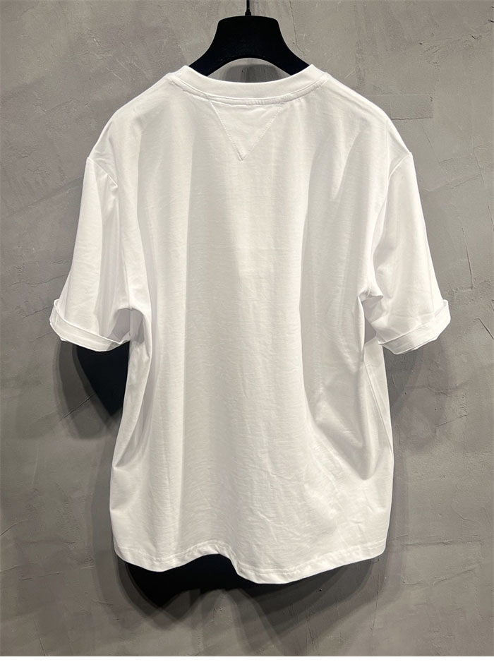 Bottega Veneta 보테가베네타 성냥 자수 파마 코튼 반팔 티셔츠 레플리카 4번 이미지 - 의류 | 세미샵 레플리카 사이트