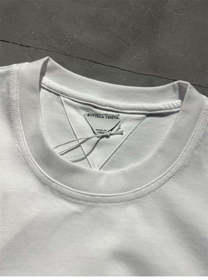 Bottega Veneta 보테가베네타 성냥 자수 파마 코튼 반팔 티셔츠 레플리카 9번 이미지 - 의류 | 세미샵 레플리카 사이트