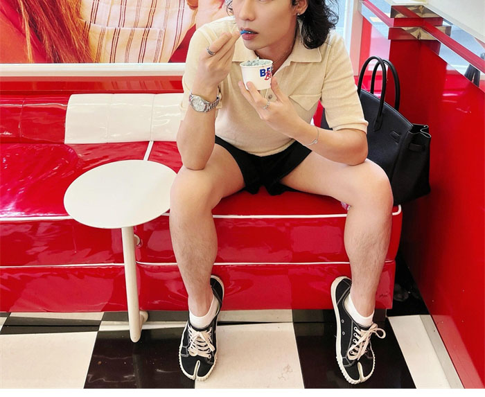 Bottega Veneta 보테가베네타 스트링슬림 라이트 린넨 폴로 셔츠 레플리카 5번 이미지 - 의류 | 세미샵 레플리카 사이트