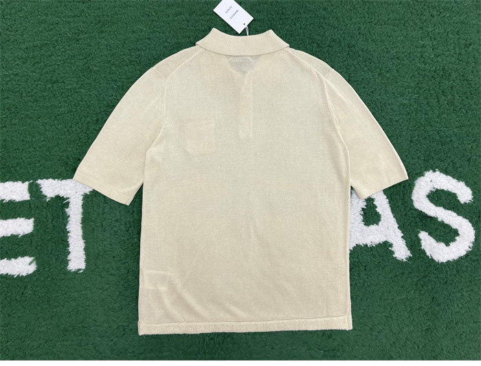 Bottega Veneta 보테가베네타 스트링슬림 라이트 린넨 폴로 셔츠 레플리카 7번 이미지 - 의류 | 세미샵 레플리카 사이트