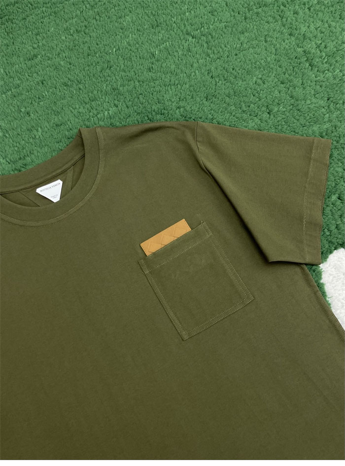 Bottega Veneta 보테가베네타 인트레치아토 피마 코튼 저지 티셔츠 레플리카 16번 이미지 - 의류 | 세미샵 레플리카 사이트