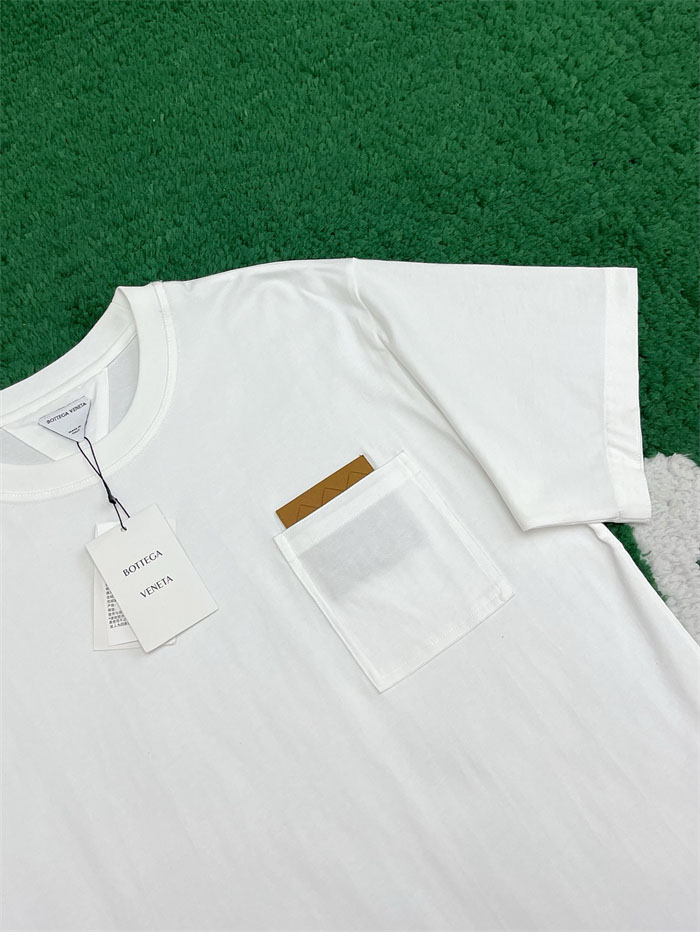 Bottega Veneta 보테가베네타 인트레치아토 피마 코튼 저지 티셔츠 레플리카 25번 이미지 - 의류 | 세미샵 레플리카 사이트