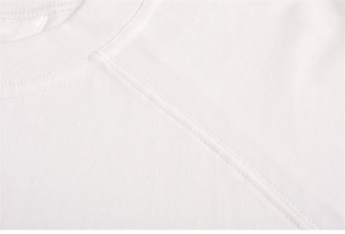 Bottega Veneta 보테가베네타 자수 디테일 코튼 반팔 티셔츠 레플리카 8번 이미지 - 의류 | 세미샵 레플리카 사이트