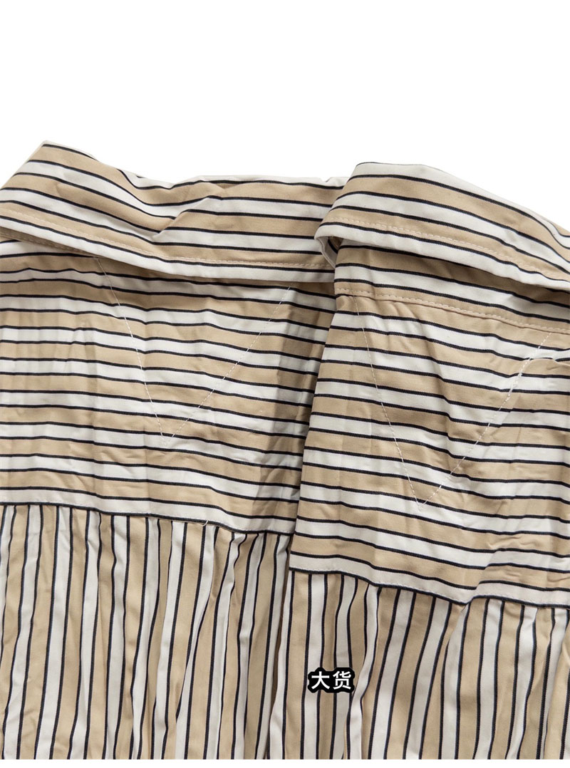 Bottega Veneta 보테가베네타 크러쉬드 테크 포플린 셔츠 베이지 레플리카 14번 이미지 - 의류 | 세미샵 레플리카 사이트