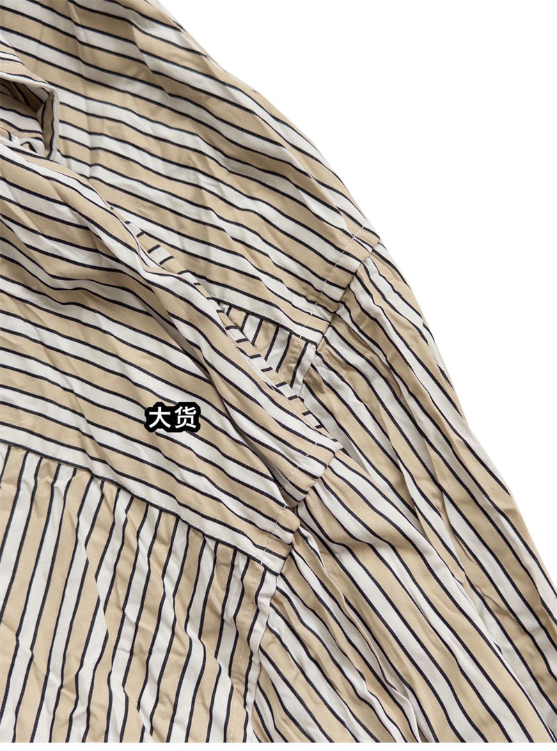 Bottega Veneta 보테가베네타 크러쉬드 테크 포플린 셔츠 베이지 레플리카 17번 이미지 - 의류 | 세미샵 레플리카 사이트