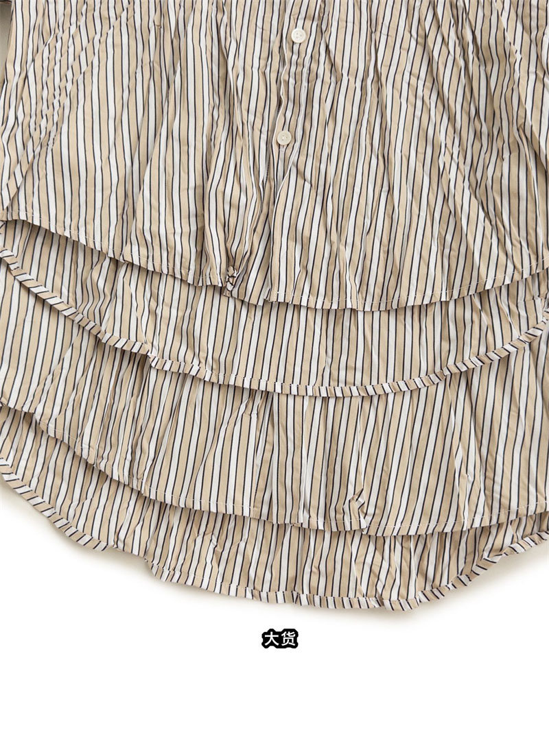 Bottega Veneta 보테가베네타 크러쉬드 테크 포플린 셔츠 베이지 레플리카 21번 이미지 - 의류 | 세미샵 레플리카 사이트