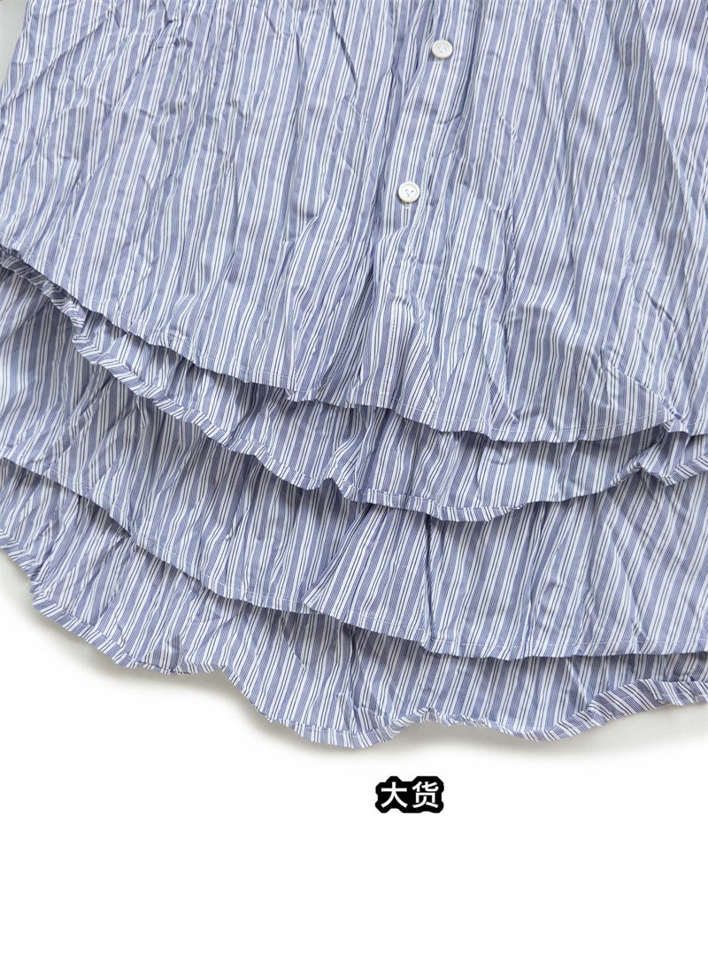 Bottega Veneta 보테가베네타 크러쉬드 테크 포플린 셔츠 블루 레플리카 20번 이미지 - 의류 | 세미샵 레플리카 사이트