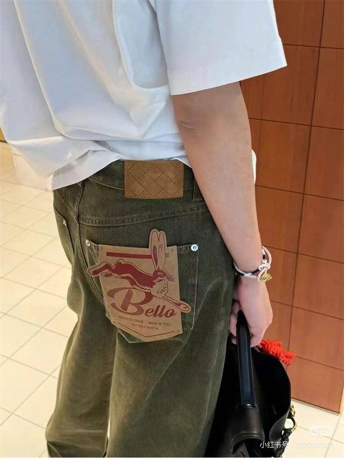 Bottega Veneta 보테가베네타 25SS 턴업 데님 팬츠 레플리카 2번 이미지 - 의류 | 세미샵 레플리카 사이트