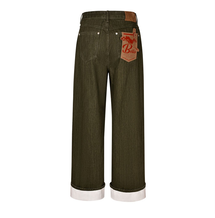 Bottega Veneta 보테가베네타 25SS 턴업 데님 팬츠 레플리카 5번 이미지 - 의류 | 세미샵 레플리카 사이트