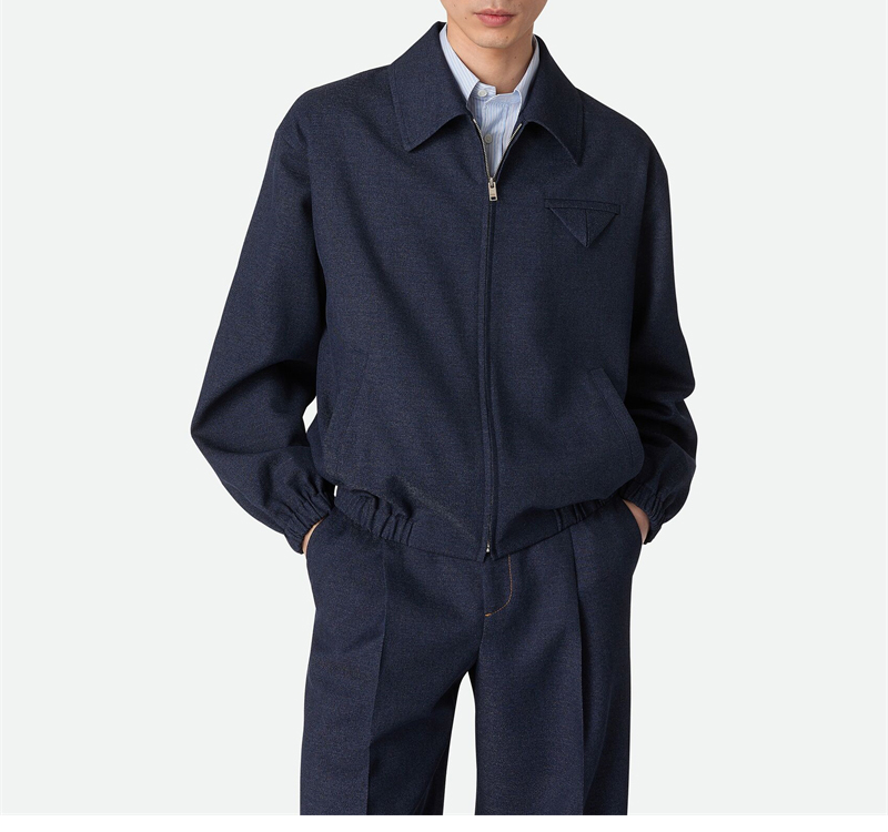 보테가베네타 보테가 베네타 멜란지 울 블루종 레플리카 6번 이미지 - 의류 | 세미샵 레플리카 사이트