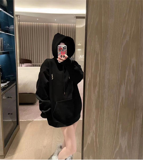 Saint Laurent 생로랑 로고 반집업 후디 레플리카 14번 이미지 - 의류 | 세미샵 레플리카 사이트