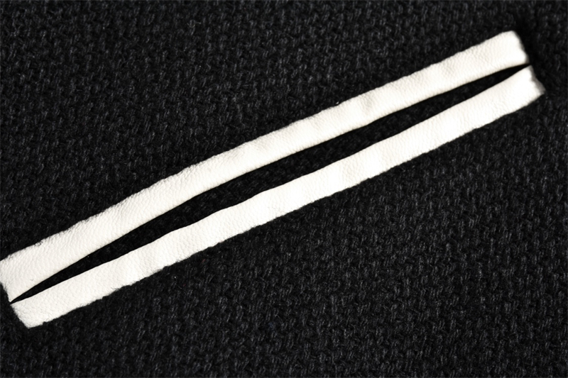 Saint Laurent 생로랑 바시티 테디 봄버 자켓 블랙 레플리카 9번 이미지 - 의류 | 세미샵 레플리카 사이트