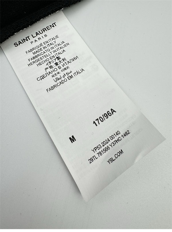 Saint Laurent 생로랑 CASSANDRE 피케 반팔 티셔츠 레플리카 15번 이미지 - 의류 | 세미샵 레플리카 사이트