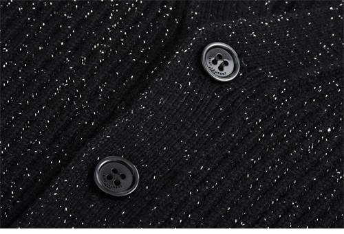 Saint Laurent 생로랑 YSL 로고 V넥 니트 가디건 레플리카 9번 이미지 - 의류 | 세미샵 레플리카 사이트