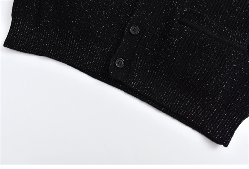 Saint Laurent 생로랑 YSL 로고 V넥 니트 가디건 레플리카 11번 이미지 - 의류 | 세미샵 레플리카 사이트