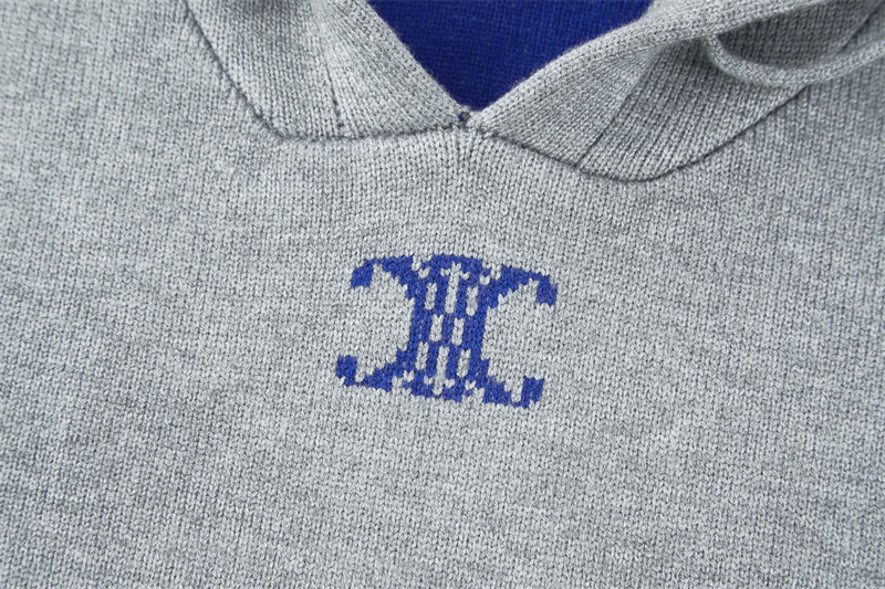 셀린느 셀린느 로고 아플리케 리브드 울 캐시미어 후디 레플리카 17번 이미지 - 의류 | 세미샵 레플리카 사이트