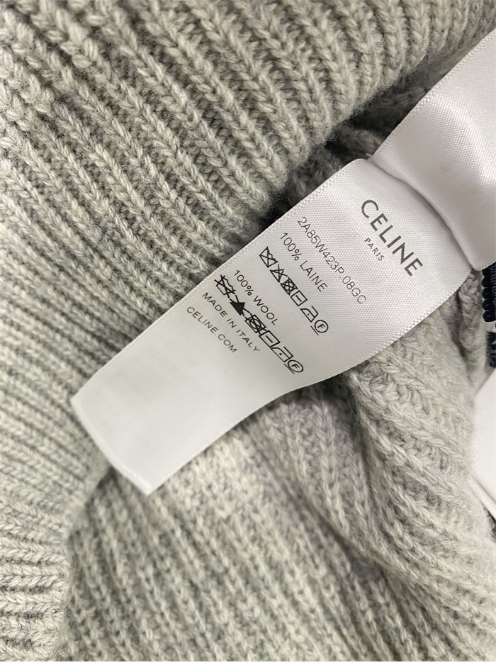 C E L I N E 셀린느 립드 울 오버사이즈 스웨터 후드 레플리카 18번 이미지 - 의류 | 세미샵 레플리카 사이트