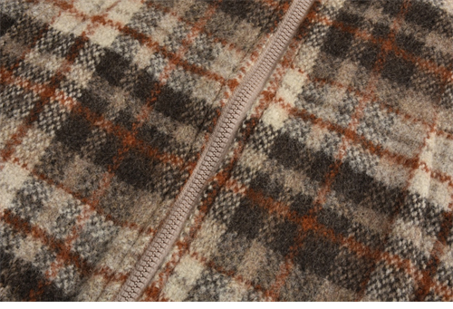 C E L I N E 셀린느 트리오페 로고 자수 배색 체크 테디 자켓 레플리카 9번 이미지 - 의류 | 세미샵 레플리카 사이트