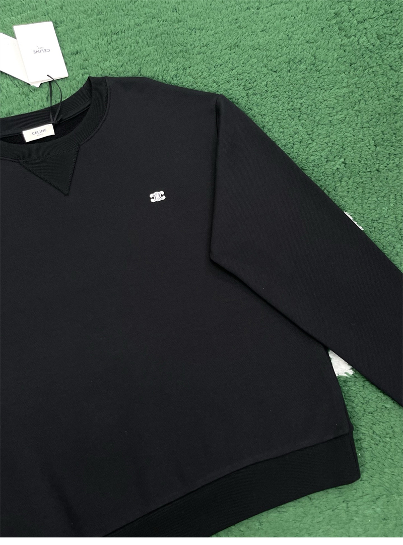 C E L I N E 셀린느 트리옹프 롱 슬리브 코튼 저지 티셔츠 레플리카 6번 이미지 - 의류 | 세미샵 레플리카 사이트