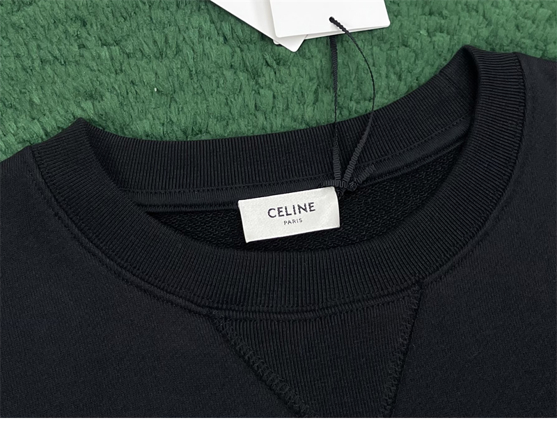 C E L I N E 셀린느 트리옹프 롱 슬리브 코튼 저지 티셔츠 레플리카 8번 이미지 - 의류 | 세미샵 레플리카 사이트