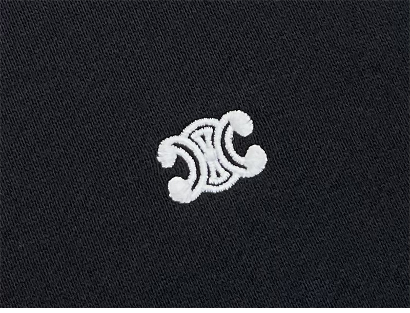 C E L I N E 셀린느 트리옹프 롱 슬리브 코튼 저지 티셔츠 레플리카 9번 이미지 - 의류 | 세미샵 레플리카 사이트