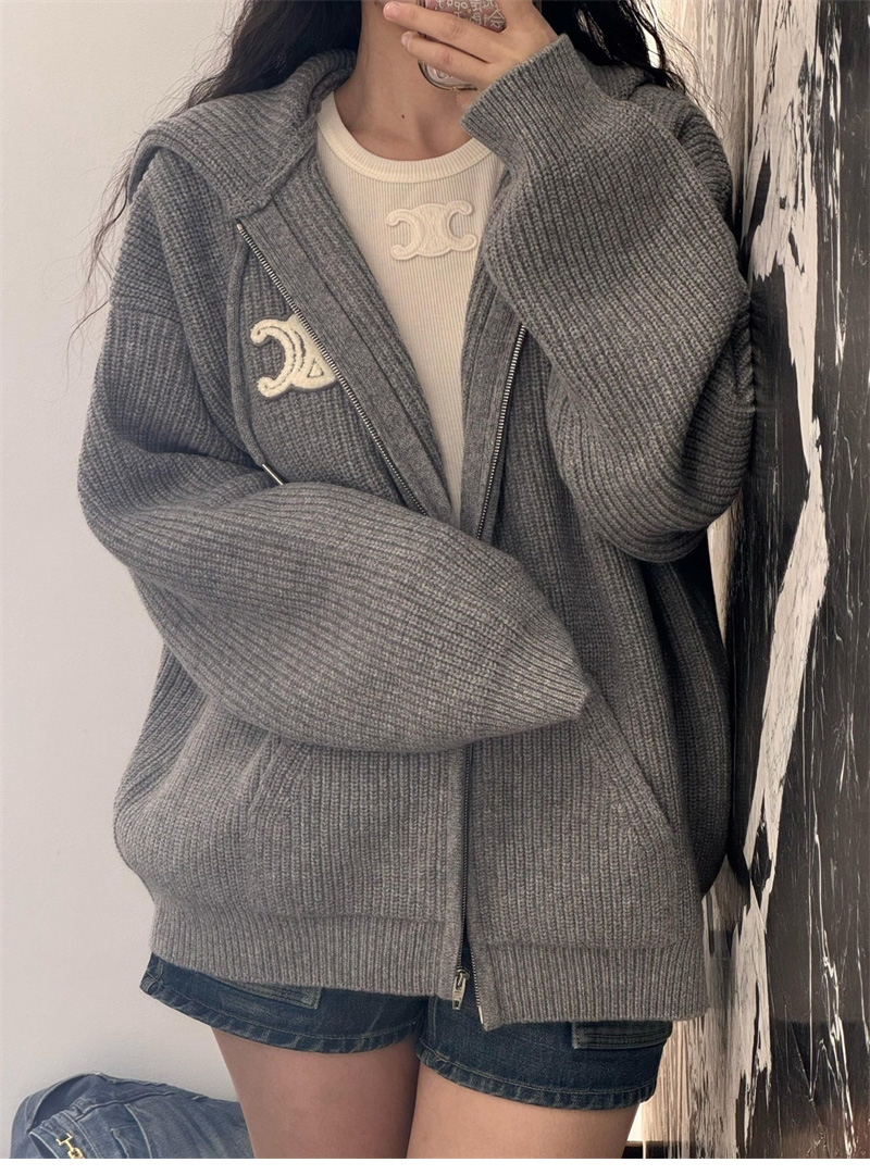 셀린느 셀린느 트리옹프 후드 집업 가디건（레어） 레플리카 13번 이미지 - 의류 | 세미샵 레플리카 사이트