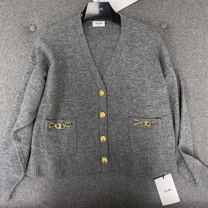 C E L I N E 셀린느 해리티지 캐시미어 구르메트 가디건 레플리카 1번 이미지 - 의류 | 세미샵 레플리카 사이트
