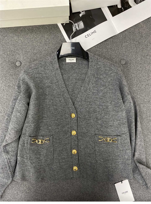C E L I N E 셀린느 해리티지 캐시미어 구르메트 가디건 레플리카 6번 이미지 - 의류 | 세미샵 레플리카 사이트