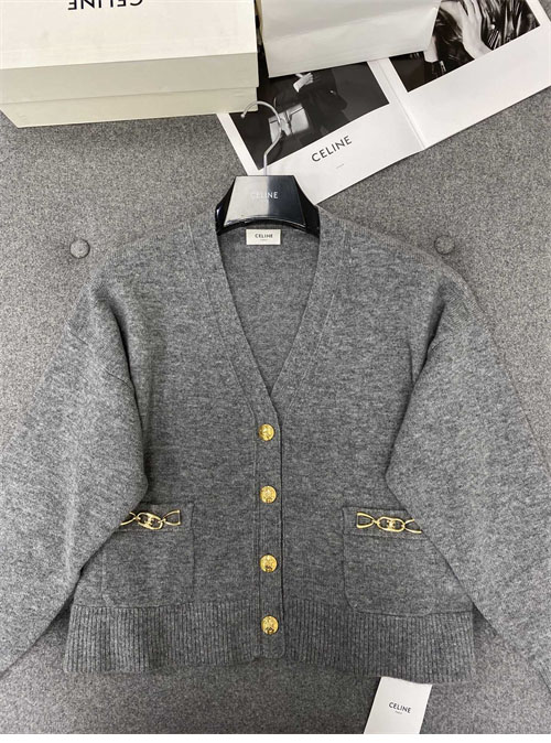 C E L I N E 셀린느 해리티지 캐시미어 구르메트 가디건 레플리카 7번 이미지 - 의류 | 세미샵 레플리카 사이트