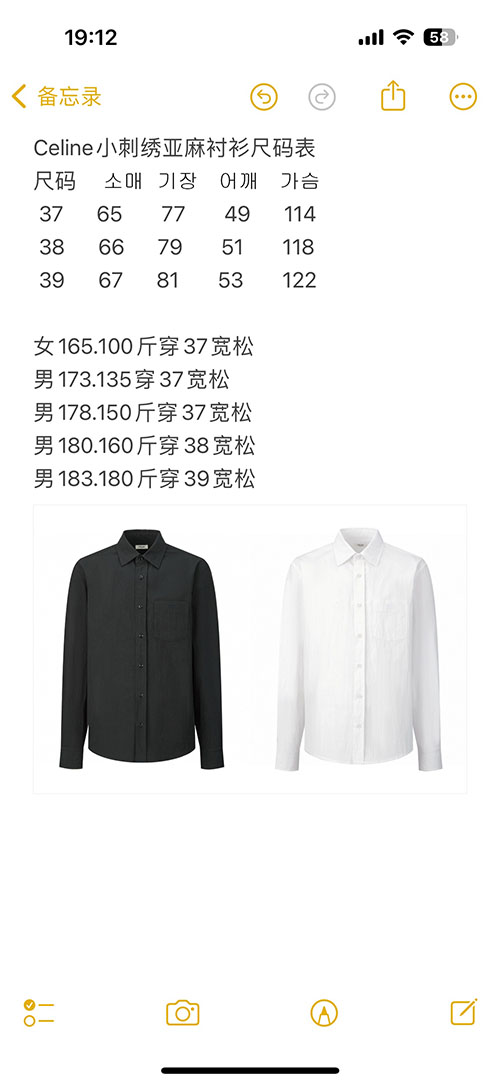 C E L I N E 셀린느 24ss 트리옹프 로고 자수 린넨 셔츠 레플리카 2번 이미지 - 의류 | 세미샵 레플리카 사이트