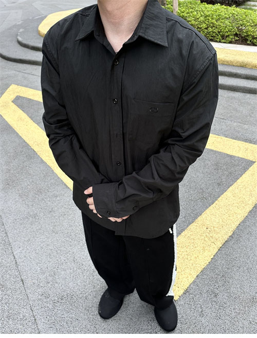 C E L I N E 셀린느 24ss 트리옹프 로고 자수 린넨 셔츠 레플리카 3번 이미지 - 의류 | 세미샵 레플리카 사이트