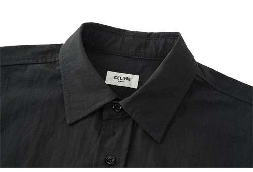 C E L I N E 셀린느 24ss 트리옹프 로고 자수 린넨 셔츠 레플리카 11번 이미지 - 의류 | 세미샵 레플리카 사이트