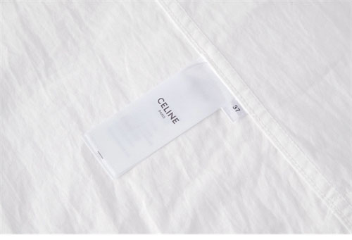 C E L I N E 셀린느 24ss 트리옹프 로고 자수 린넨 셔츠 레플리카 25번 이미지 - 의류 | 세미샵 레플리카 사이트