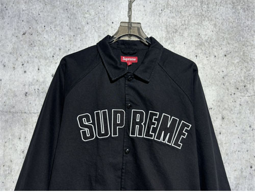 Supreme 슈프림 24SS 아크 데님 코치 자켓 블랙 레플리카 6번 이미지 - 의류 | 세미샵 레플리카 사이트