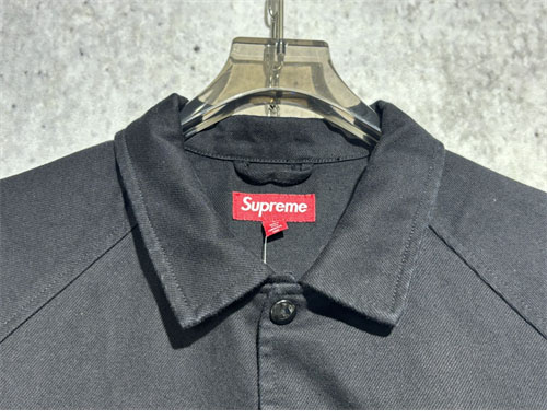 Supreme 슈프림 24SS 아크 데님 코치 자켓 블랙 레플리카 9번 이미지 - 의류 | 세미샵 레플리카 사이트