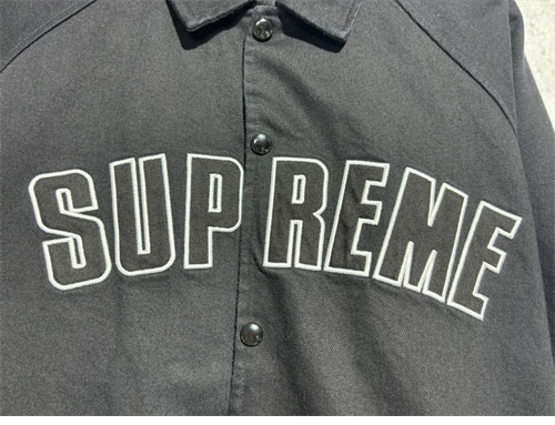 Supreme 슈프림 24SS 아크 데님 코치 자켓 블랙 레플리카 10번 이미지 - 의류 | 세미샵 레플리카 사이트