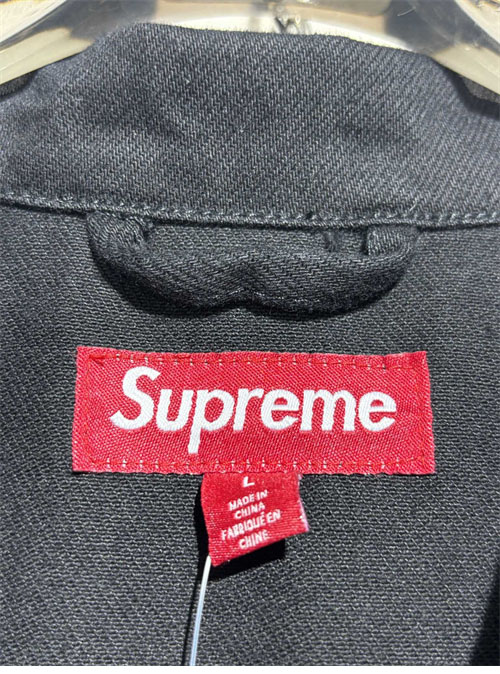 Supreme 슈프림 24SS 아크 데님 코치 자켓 블랙 레플리카 21번 이미지 - 의류 | 세미샵 레플리카 사이트