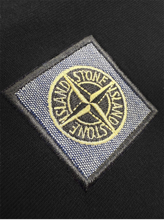 Stone Island 스톤아일랜드 오가닉 코튼 피사토 이펙트 저지 반팔 티셔츠 레플리카 8번 이미지 - 의류 | 세미샵 레플리카 사이트
