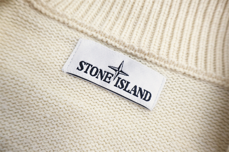 Stone Island 스톤아일랜드 와펜 하이넥 버튼 니트 스웨터 레플리카 9번 이미지 - 의류 | 세미샵 레플리카 사이트