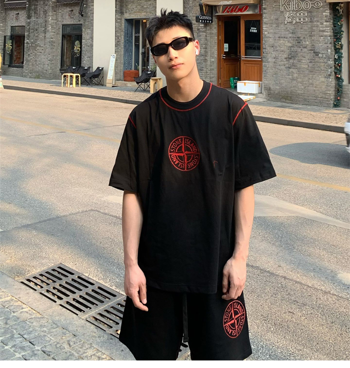 Stone Island 스톤아일랜드 코튼 플리스 버뮤다 숏 팬츠 레플리카 6번 이미지 - 의류 | 세미샵 레플리카 사이트