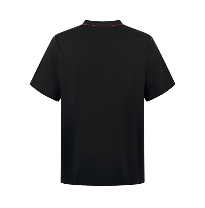 Stone Island 스톤아일랜드 콘트라스트 스티치 코마 코튼 티셔츠 레플리카 5번 이미지 - 의류 | 세미샵 레플리카 사이트