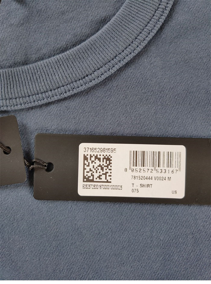 Stone Island 스톤아일랜드 23SS 20444 오버사이즈 핏 자수 티셔츠 레플리카 5번 이미지 - 의류 | 세미샵 레플리카 사이트