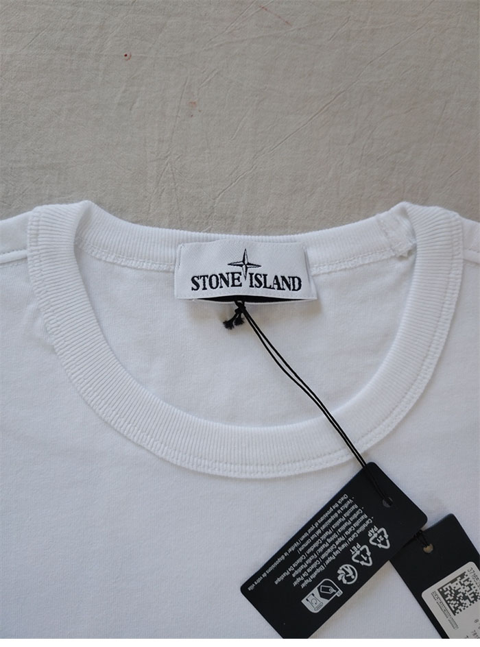 Stone Island 스톤아일랜드 23SS 20444 오버사이즈 핏 자수 티셔츠 레플리카 26번 이미지 - 의류 | 세미샵 레플리카 사이트